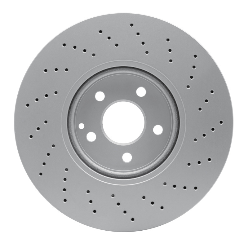 Mercedes-Benz S430 Brake Rotor (1) - Front - R1 Concepts - GeoSPEC Coated Rotor - Drilled - `02-`09